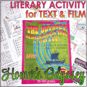 The Odyssey: Mediterranean Tour Book Project | Text & Film Literary Activity
